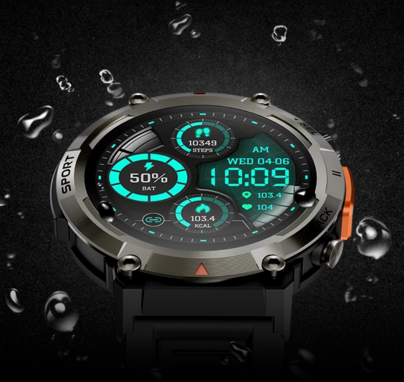 🌟 Reloj Inteligente Ip67 Impermeable Con Linterna Smartwatch Deportivo  Active Pulse 🌟