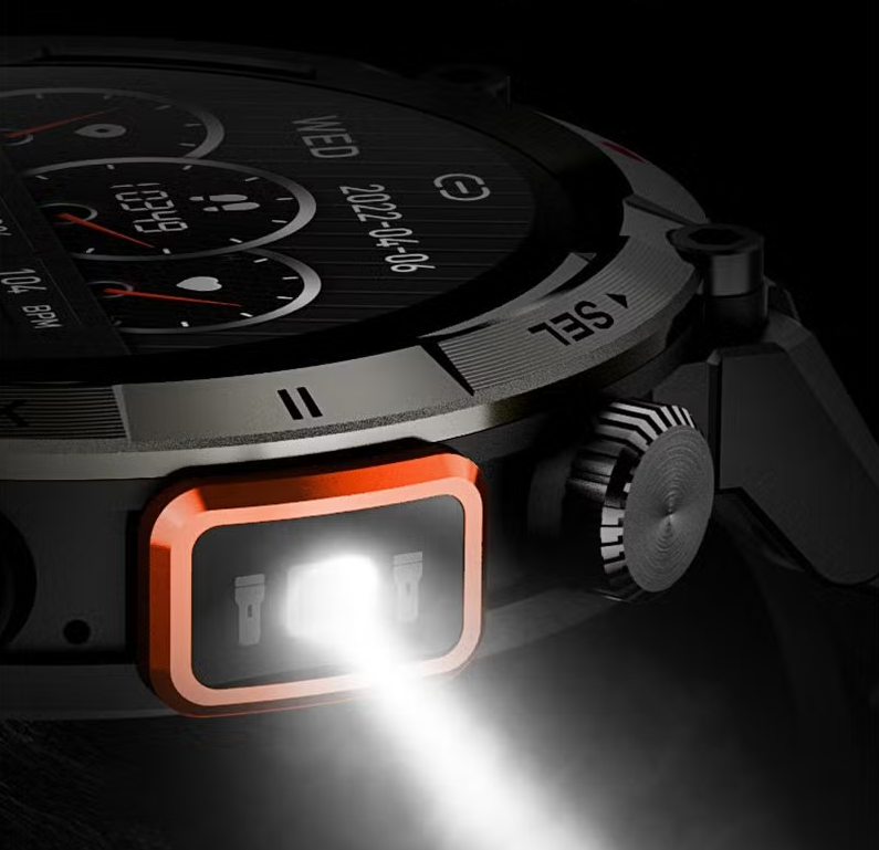 🌟 Reloj Inteligente Ip67 Impermeable Con Linterna Smartwatch Deportivo  Active Pulse 🌟