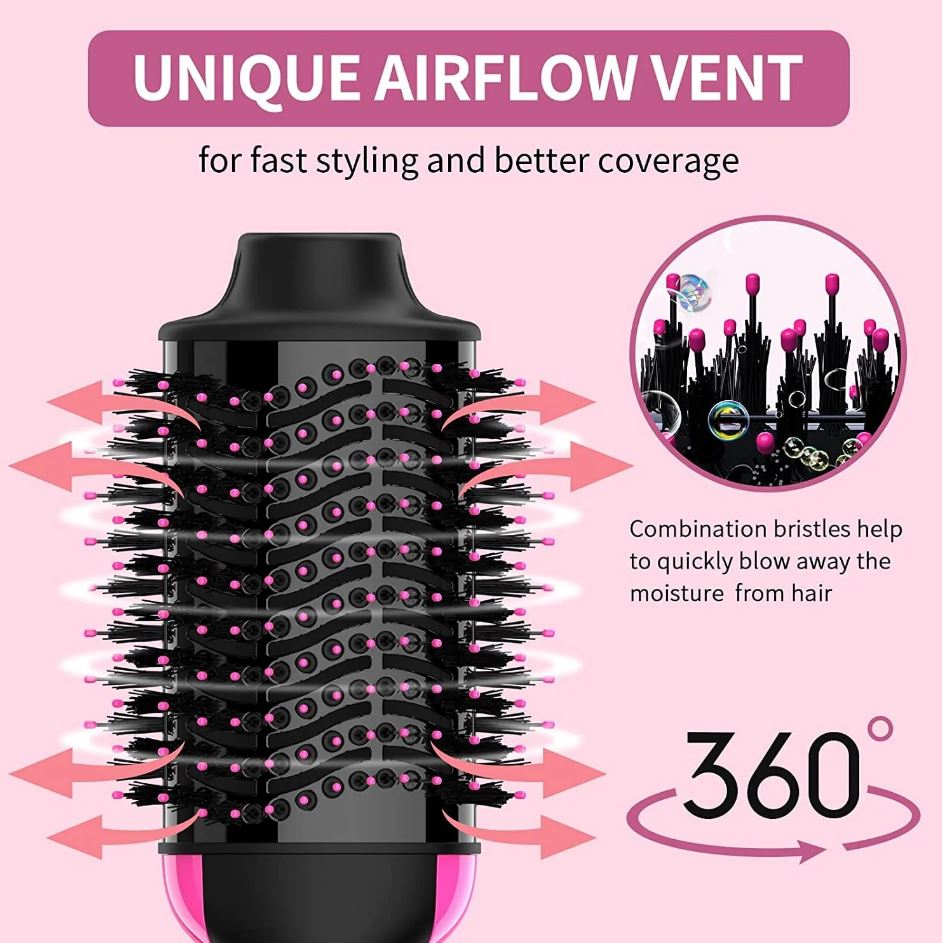 Cepillo Secador MegaBrush 3 en 1