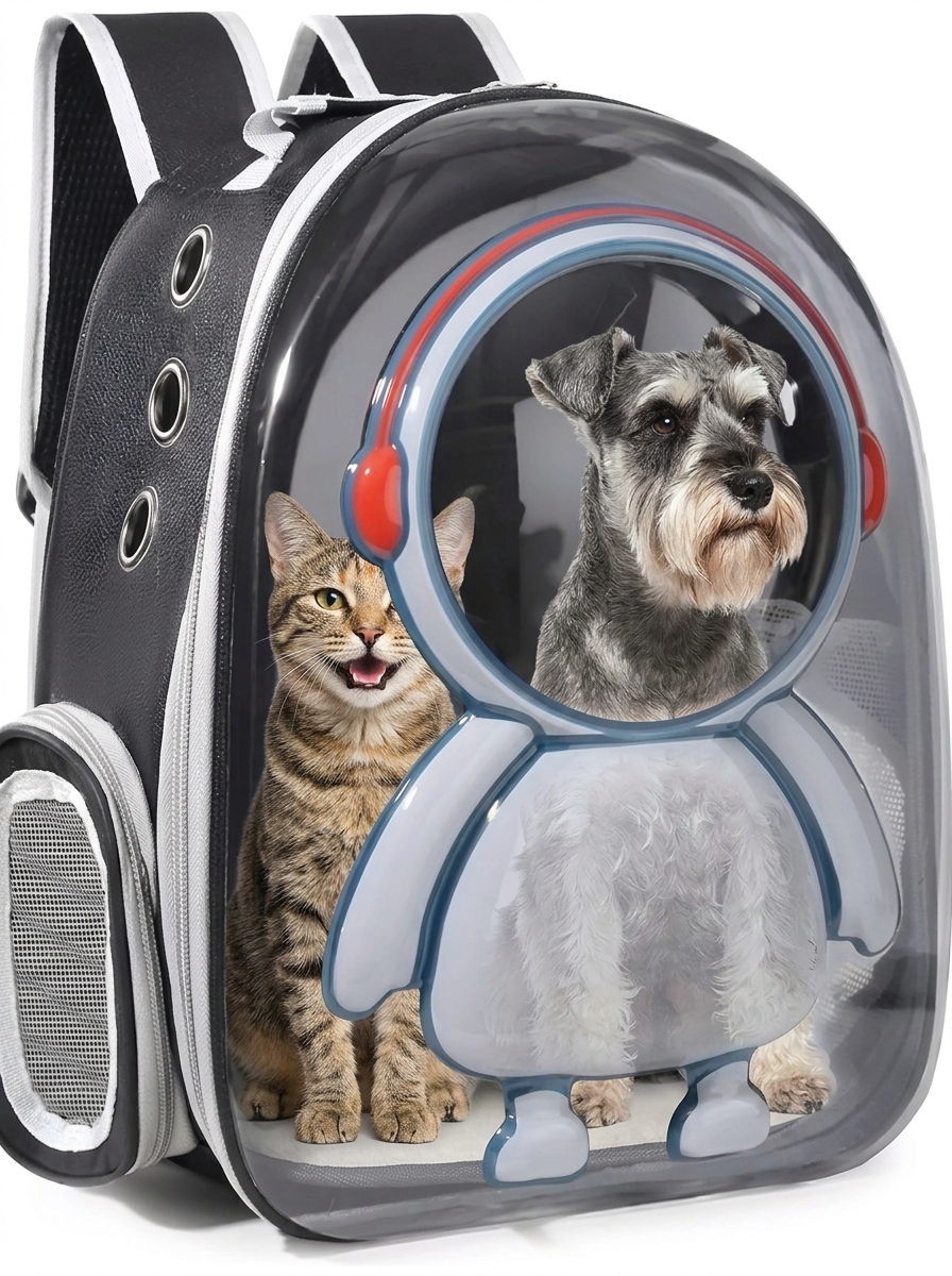 🐈Morral Para Mascotas Astronauta Space Paws 🐶